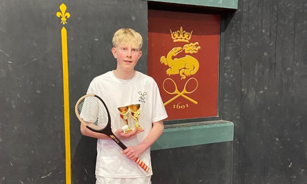 5th Former wins French U17 & U19 Real Tennis Championships